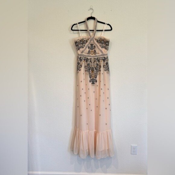 Altar'd State Size Small Corabeth Embroidered Halter Dress NWT - Picture 4 of 11